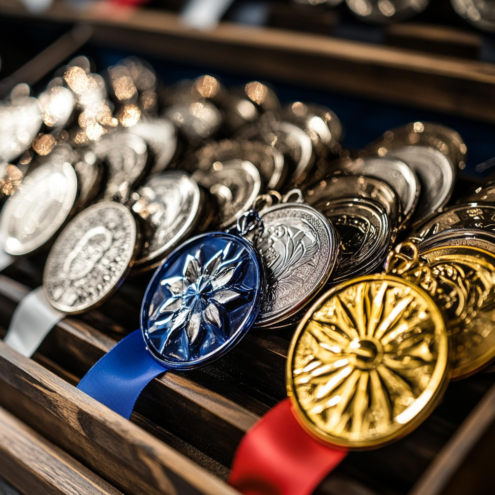 Сравнение технологий: штампованные, литьевые и комбинированные медали