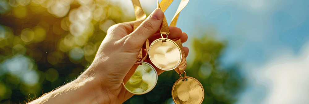 Работа с шаблонами медалей для награждения